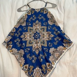 Zara bandana tank top